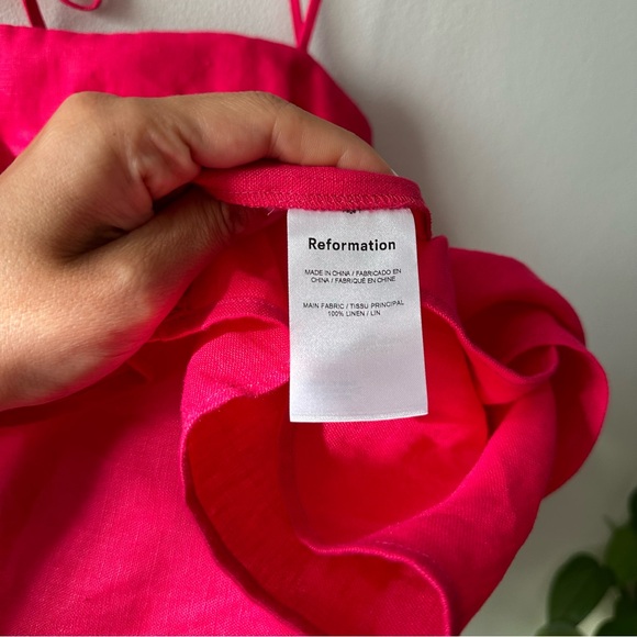 Reformation Lambert Linen Dress - Picture 7 of 7